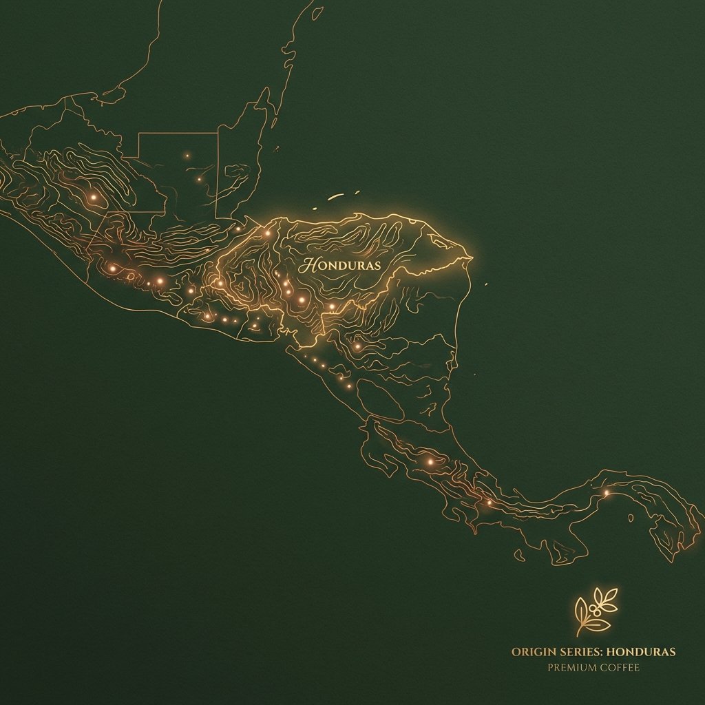 Official Coffee Region Map